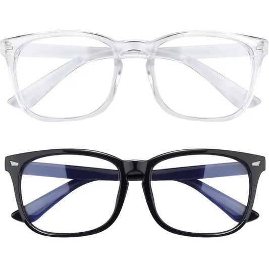 Blue Light Blocking Men's Glasses Gaming PC Matte Black Anti Ray Eyeglasses