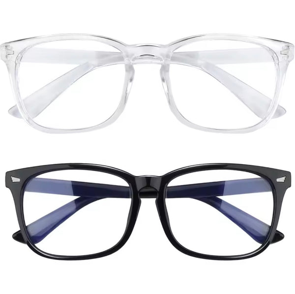 Blue Light Blocking Men's Glasses Gaming PC Matte Black Anti Ray Eyeglasses