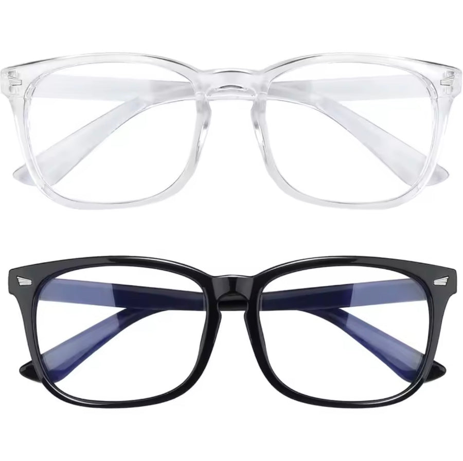 Blue Light Blocking Men's Glasses Gaming PC Matte Black Anti Ray Eyeglasses