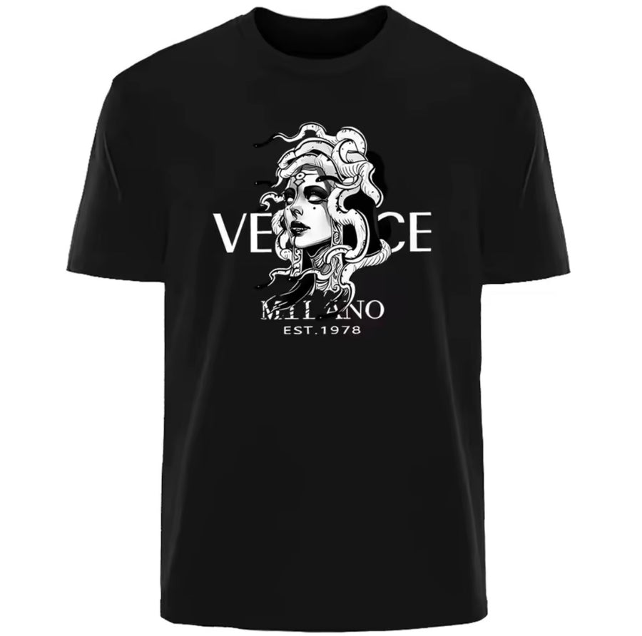 Italian Popular Luxury Brand Commuting Sports Men’s T-Shirt